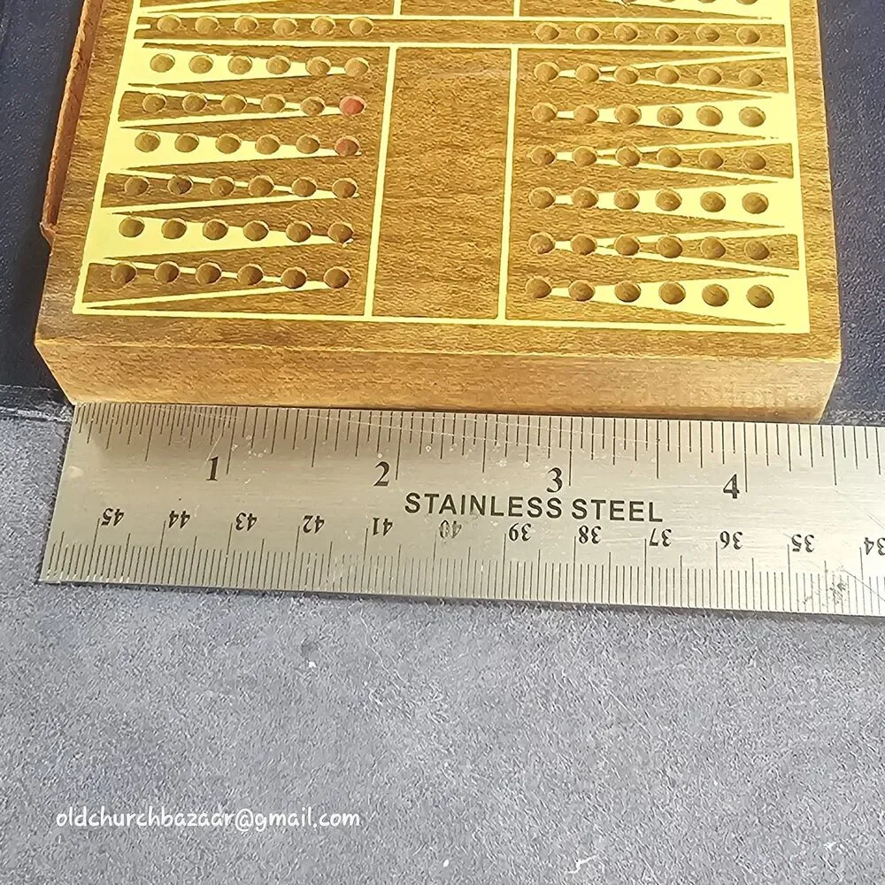Vintage Drueke Backgammon Vol. 102 Travel Game Grand Rapids MI